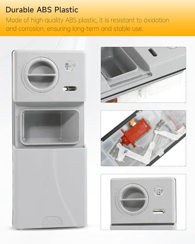 Image of Upgraded DD59-01002A Dishwasher Detergent & Rinse Aid Dispenser Assembly Fit for Samsung Dishwasher