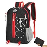 szyanlai Hiking Backpack for Men Women, 30L Ultra Lightweight Foldable Waterproof Rucksack,Back Pack Rucksack for Men Women Kids Camping Travel