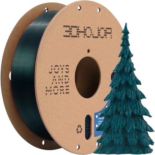 Image of 3DHoJor PLA Pro (PLA+) Filament 1.75mm, 3D Printer Filament, Cardboard Spool, Dimensional Accuracy + /- 0.03 mm - Green, 1kg