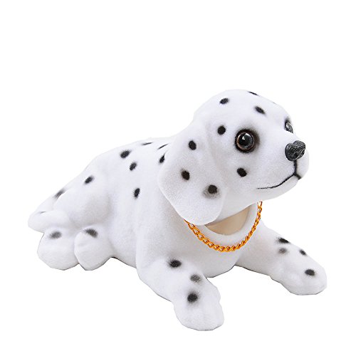 Ebow Dashboard Head Dogs Nodding Heads Car Dash Puppy for Car Vehicle Decoration (Dalmatians)