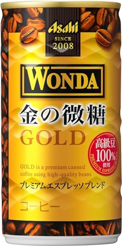 アサヒ飲料 ワンダ 金の微糖 185g×30本 [コーヒー]のサムネイル