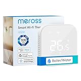 Meross Termostato WiFi, Termostato Caldaia WiFi, Termostati Smart per il Riscaldamento dell