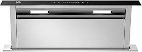 Coifa de Embutir para Bancada Eos Premium 90cm Downdraft Inox 1200m³/h Epco91bi 220v