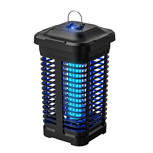Image of Topwowe Bug Zapper, 4300V 20W AoliGer Electric Outdoor Indoor Mosquito Killer Mosquito Trap Fly Zapper Insect Killer with Light Sensor, 2300 Sq.Ft Coverage