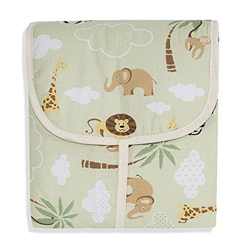 Trocador Portátil com Bolsos Internos Nanna Baby - Floresta