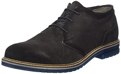 Zapatos bugatti Canto con cordones para hombre en cuero elegante