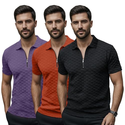 Image of Preneum Men's Poly Cotton Rich Solid Polo Tshirt | Collar Tshirts | Half Sleeves | Plain-Regular Fit (Available in Plus Sizes)