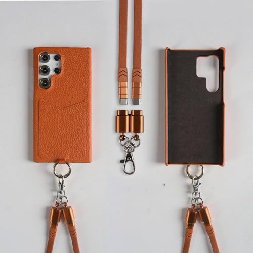 Ne perdez plus votre téléphone : coque cordon Samsung S24 Ultra et S22 avec porte-carte