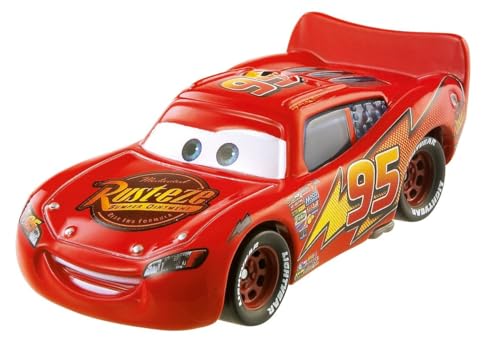 Mattel Fahrzeuge Racing Style | Disney Cars | Die Cast 1:55 Auto, Typ:Lightning McQueen – Ansicht 5