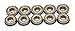 FR6ZZ Flanged Shielded Ball Bearing 10-pack