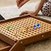 SallyFashion 240PCS Marbles for Kids, Cat Eye Marbles Mixed 5 Colors for Chinese Checkers, Marble Run Toys, Board Games