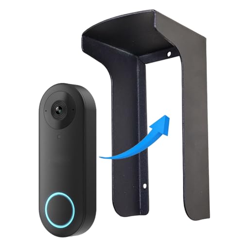 Weatherproof Doorbell Cover with Sun Shade Protection