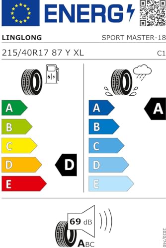 Pneu Été LINGLONG 215/40 R17 87Y XL pour berline et compacte sportive - 2