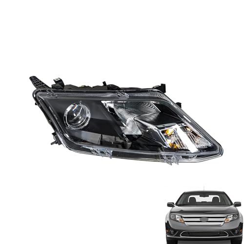 munirater Headlight Assembly Replacement for Fusion 2010 2011 2012 Right Headlamp Passenger Side 9E5Z13008A