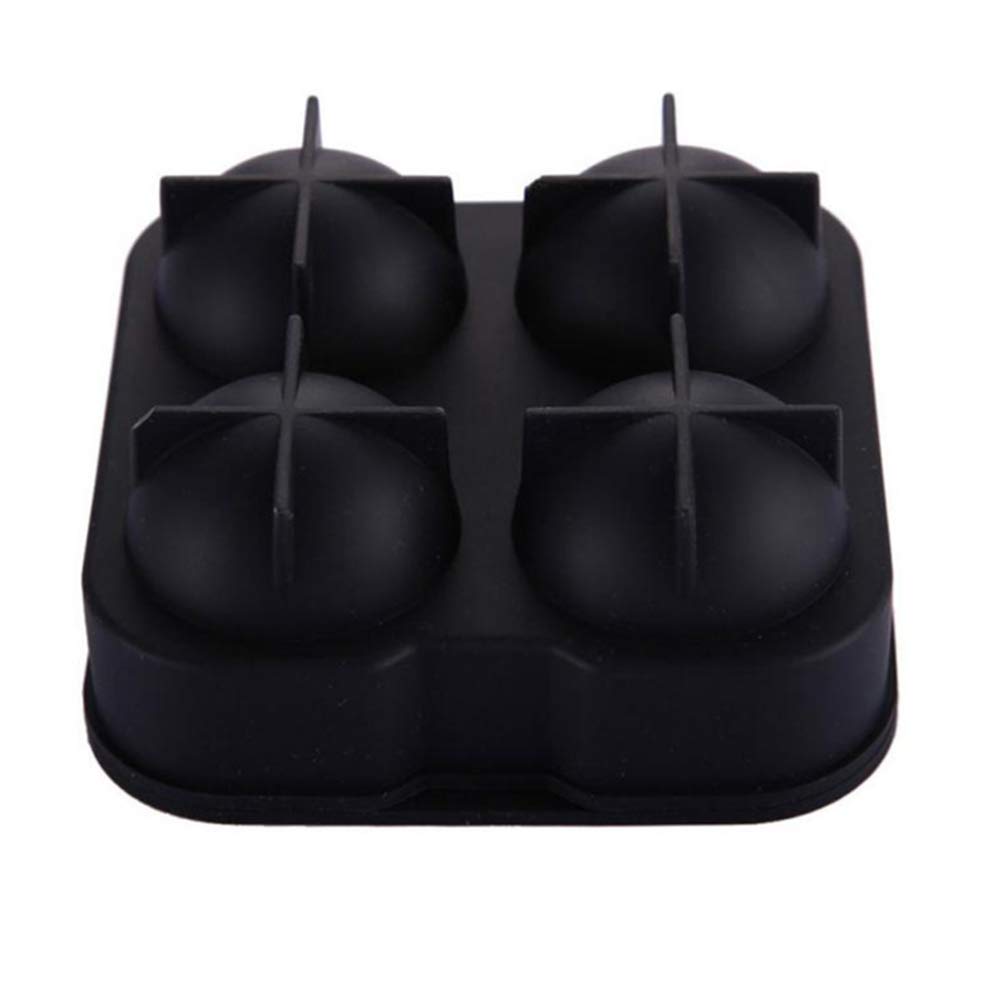 Amazon | 製氷皿 丸氷 製氷器 シリコン製 丸型 4個 大ボール 製氷器