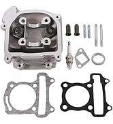 GOOFIT 47mm Grote Boring Cilinderkopkleppen Met Pakkingen Vervanging Voor Gy6 80cc ATV Go Kart Qu...
