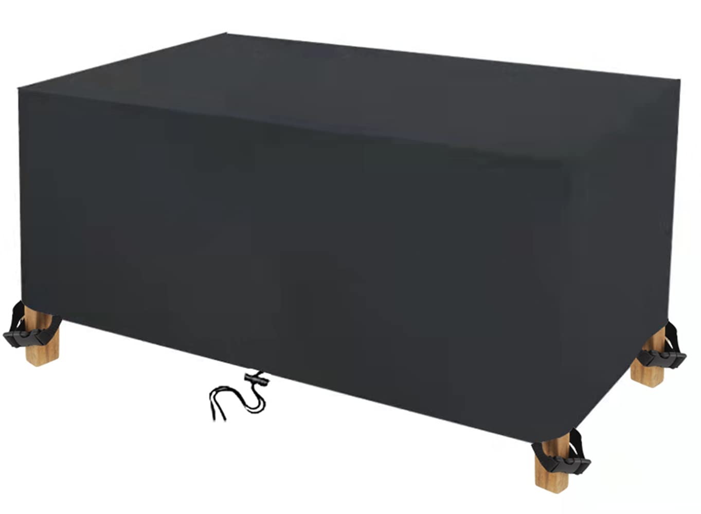 CopriTavolo Da Giardino Impermeabile 120x100x100cm - Telo Oxford 600D Anti-UV Per Esterno - Foto 4