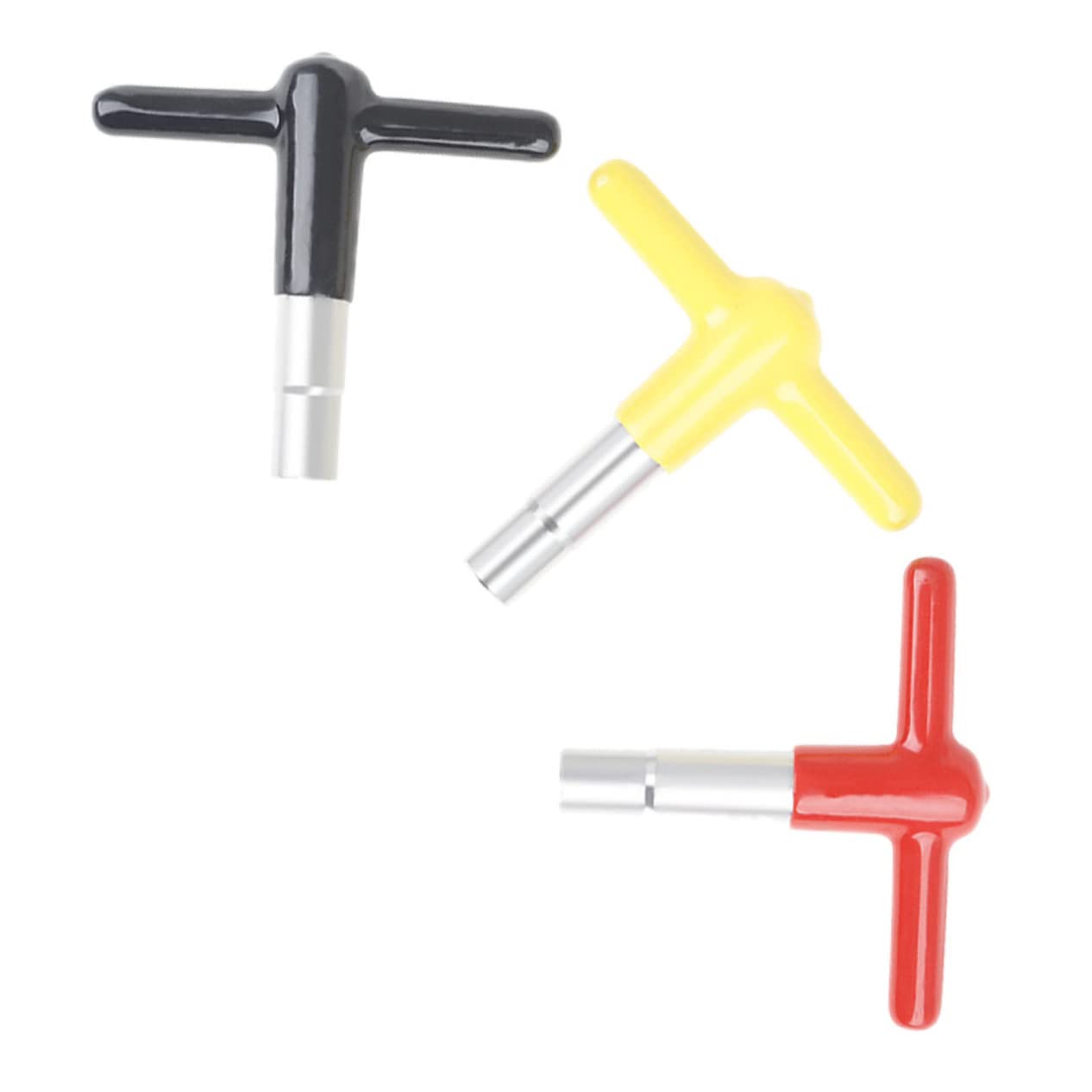 Levemolo 3pcs Metal Drum Keys High Tension Drum Wrench Tuning Tool for Drummers