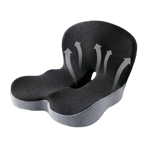 Supporto resistente agli urti: realizzato in memory foam ad alta densità, fornisce protezione del coccige e proprietà confortevoli del materiale con vantaggi di ammortizzazione affidabili e resistenti agli urti