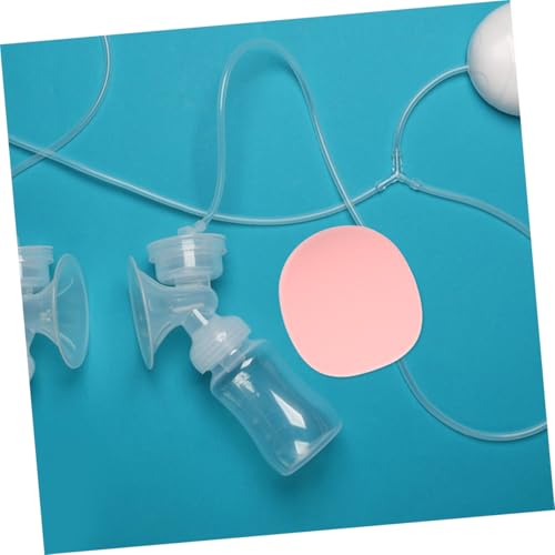 2 tapas para accesorios de lactancia para cubo recolector de leche miniatura 4