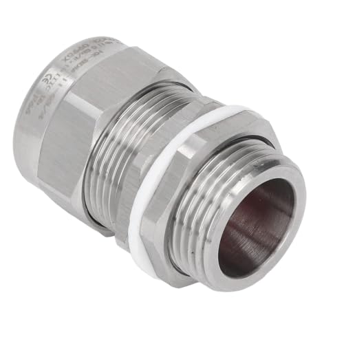 Wasserdichte Kabelverschraubung aus Edelstahl, Explosionsgeschützt, G3/4-Doppeldichtungsanschluss, 10–18 Mm Kabeldurchmesser, M25 NPT 3/4 Zoll Gewinde