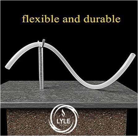 Image of Transparent PVC Silicon Flexible Tube Pipe For Eureka Forbes Aquaguard Sure Desire With Taste Adjuster 6L Water Purifier, Long Lasting, Improves Lifespan, Expert Assembly (3 Meter)