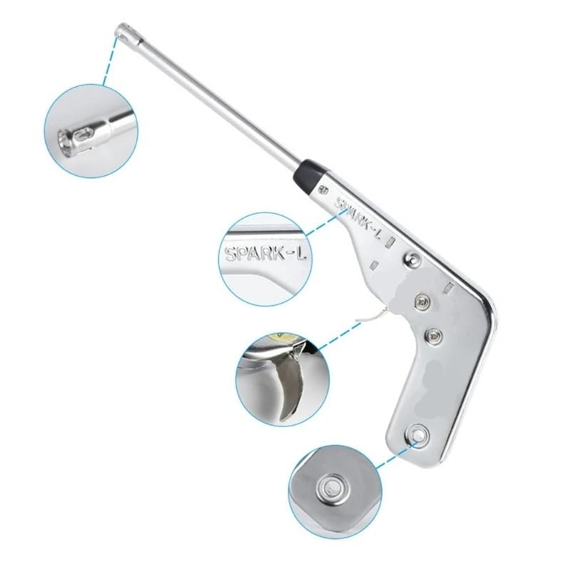 Magnesium Flint Fire Starter, Survival Fire Blocks with Striker for Camping/Hiking/Emergency(4 Pack)