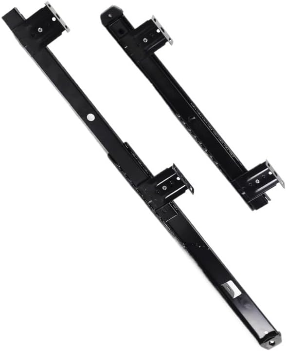 Mute Ball Bearing Pull Out Tray Adjustable Hanging Bracket Suspension Track Guide Rail Fold Telescopic Drawer Runners Black