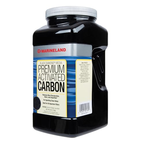 Image of Marineland Black Diamond Premium Activated Carbon Filter Media, 40 oz (Pack of 6)