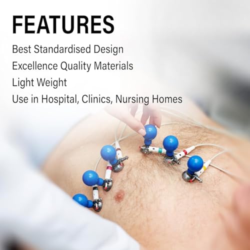 Image of OTICA ECG /EKG chest Suction Ball Electrode - Adult Size (6 PCS /Set)