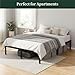 Full Size Bed Frame, 14 Inch Metal Platform Bed Frames with Heavy Duty Steel Slat Support, No Box Spring Needed, Easy Assembly, Under Bed Storage
