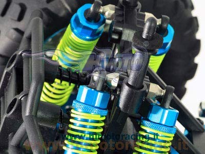 HIMOTO Viper XST 1/10 off-Road Modello A Scoppio Upgrade con RADIOCOMANDO 2.4GHZ 4WD RTR