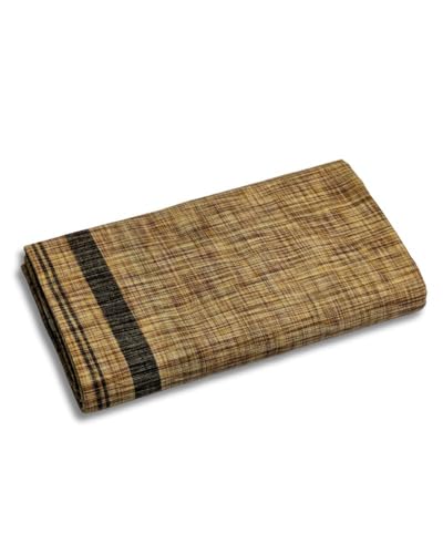 Image of Self Design Lungi & Dhoti for Men (Unstitched)| Lungi for Mens Cotton Blend | 2 Meter | Soft, Lightweight & Breathable Fabric | Ethnic Wear for Daily Use
