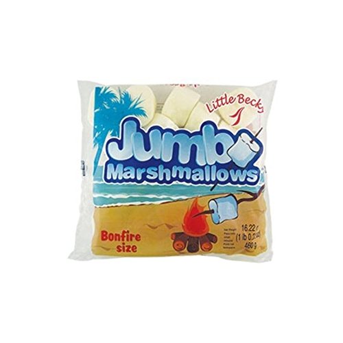 Little Becky Jumbo Marshmallows 460g Pack of 6 Grocery & Gourmet Food