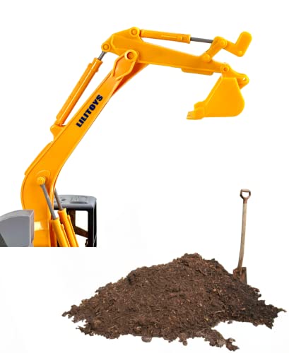 Big Daddy Big Rig Heavy Duty Tractor Trailer Low Boy Transport Flat Bed & Excavator Toy Trucks Combo Series #TOP4