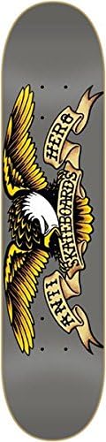Anti Hero Classic Eagle Skateboard Deck 8.25 Grey