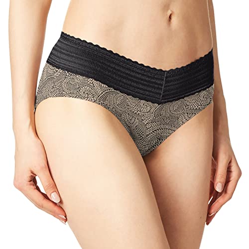 Image of Warner's womens No Pinching No Problems Dig-free Comfort Waist With Lace Microfiber Hipster 5609j