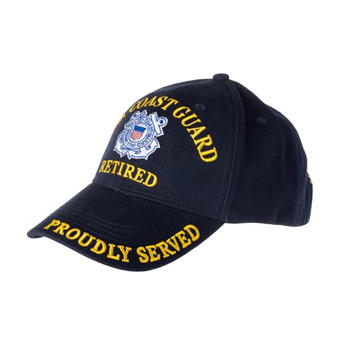 U.S. Coast Guard Retired Hat Cap Blue