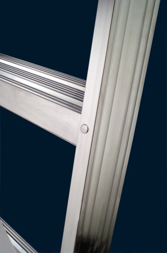 Werner 356 Stepladders, 6-Foot, Silver/Green thumb #1