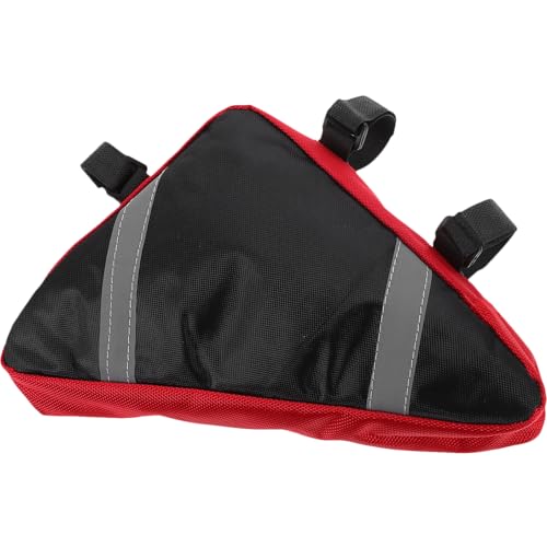 EXCEART 大容量防水トップチューブバイクバッグ 自転車フレーム収納バッグ 安定固定サイクリングアクセサリー 通勤通学に