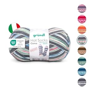 Gründl Hot Socks Como Strickgarn 100g 4-fach