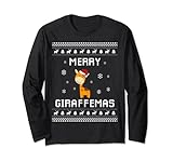 Photo Gallery giraffe lover christmas ugly xmas giraffe maglione regalo maglia a manica Photo Gallery giraffe lover christmas ugly xmas giraffe maglione regalo maglia a manica