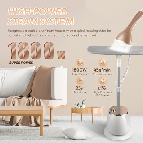 Hapyvergo Standing Garment Steamer thumbnail 2