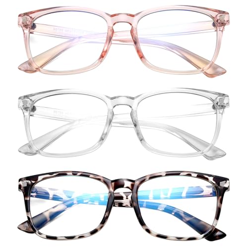 Image of Hycredi Kids Blue Light Blocking Glasses for Boys & Girls, Square Frame