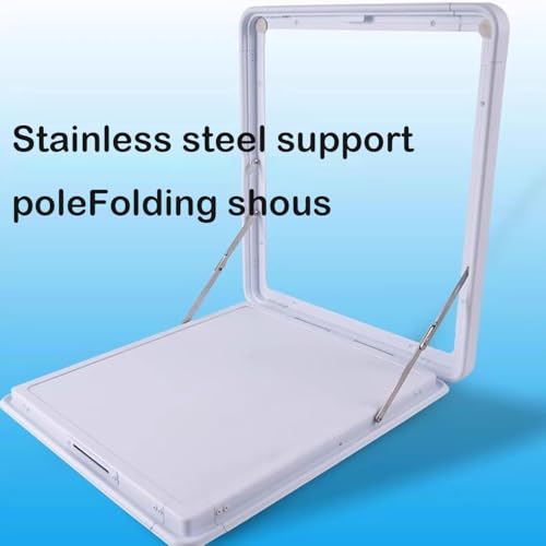 Mesa plegable para autocaravanas de 70x45 cm y juego de comedor resistente 3