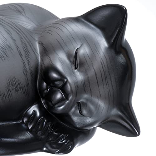Kriss Art Pet Urns,Sleeping Resin Cremation Cat Urn, Cat Urns for Ashes, Small Animal Urn（Gray）… by Kriss Art - Image 6