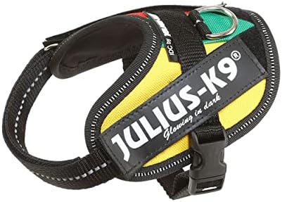 Julius-K9, 16IDC-P-B2, IDC Powerharness, dog harness, Size: Baby 2, Black