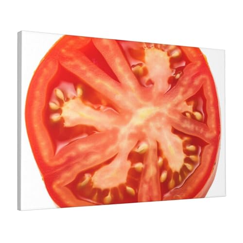 Impression HD tomate déco murale salon et bureau poster moderne sur toile