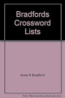 Bradfords Crossword Lists 0007782993 Book Cover