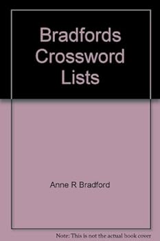 Paperback Bradfords Crossword Lists Book